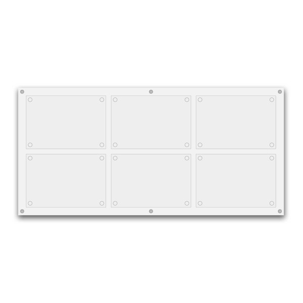 Kit Ecarteurs Plexiglas Kit Ecarteurs Plexiglas