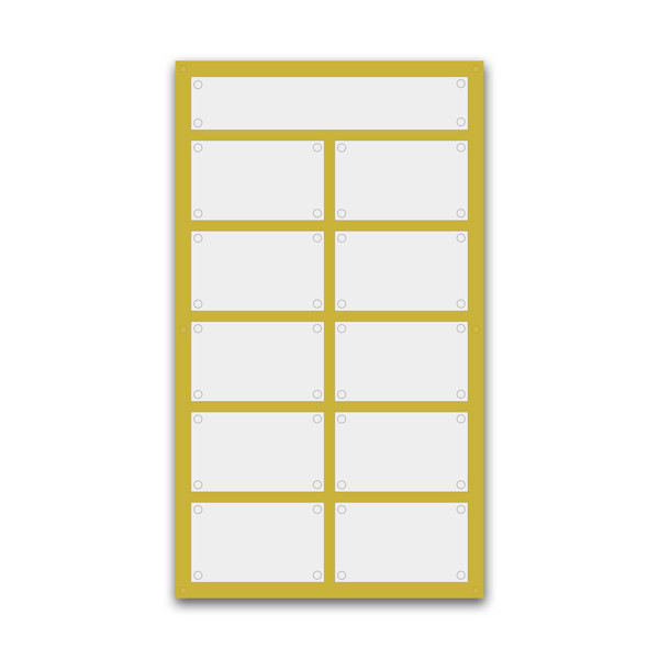 Support pour 2 plaques de 30x20 cm Support pour 2 plaques de 30x20 cm