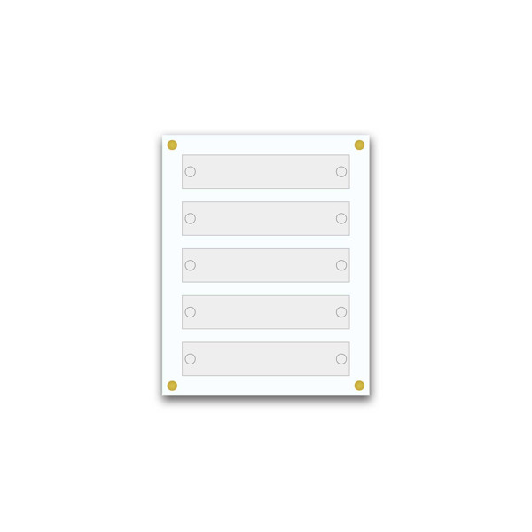 Support pour 10 plaques de 25x15 cm Support pour 10 plaques de 25x15 cm