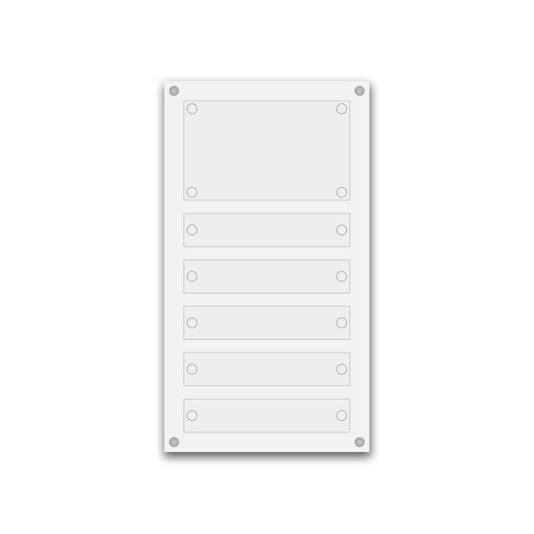 Support pour 12 plaques de 25x15 cm Support pour 12 plaques de 25x15 cm