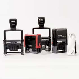 Gamme de tampons encreurs Trodat à personnaliser en ligne