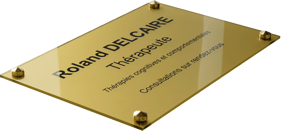 Plaque professionnelle - Docteur - 1 Signe