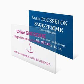 Plaque profession libérale sage-femme : plaque sage-femme en plexiglas transparent et opaque